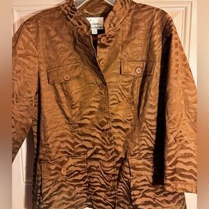 Linea Women's Brown Utility Jacket